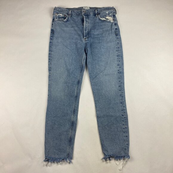 Agolde Nico High Rise Slim Jeans Size 31 - Picture 1 of 15
